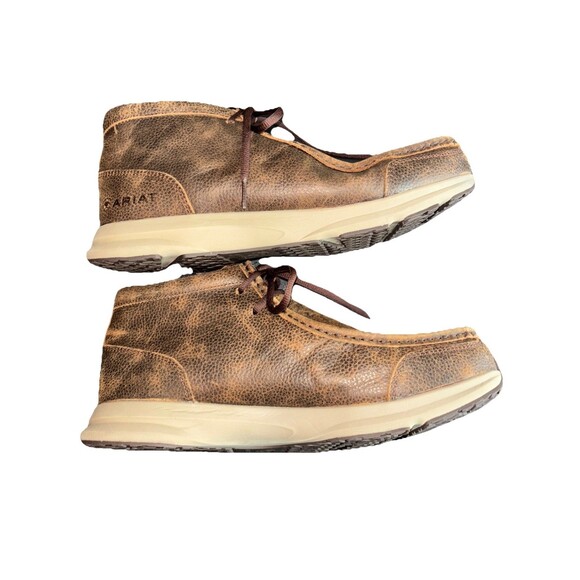 Ariat Men\'s Shoes Size 11.5 Spitfire Brown Bomber Casual Moccasin Boots Leather main image 7